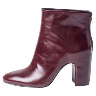 Cecelia New York Womens Noel Low Bootie In Cordovan