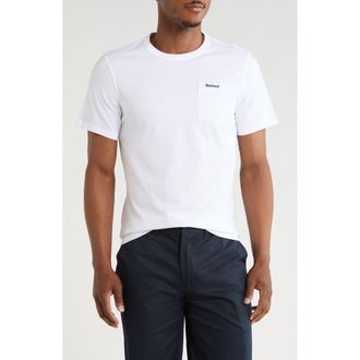 Barbour Langdon Pocket T-Shirt in White at Nordstrom Rack, Size Xx-Large