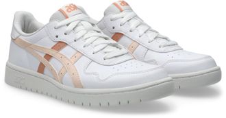 Asics Sneaker ASICS SPORTSTYLE JAPAN S, Damen, Gr. 37,5, pink (wei&szlig;, pearl pink), Leder, Synthetik, Schuhe Sneaker
