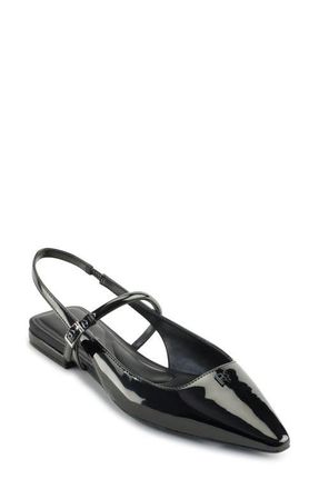 DKNY Cairo Slingback Flat in Black at Nordstrom, Size 10