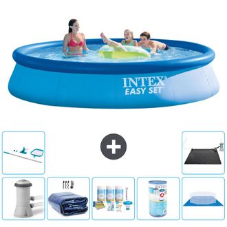 Intex Piscina Easy Set Redonda - 396x84 Cm - 8-piezas S41120