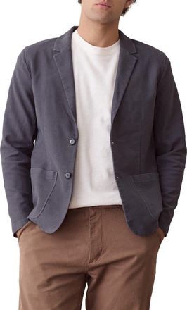 Marine Layer Flex Terry Blazer in Deep Navy at Nordstrom, Size Xx-Large