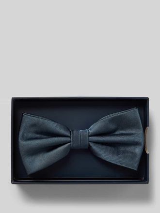 Willen Krawattenfabrik Fliege aus reiner Seide mit verstellbarer Kragenweite in Jeansblau, Gr&ouml;&szlig;e 1