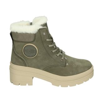 Palladium Schoenen, Dames, Groen, 40 EU, Pallarise NBK WL