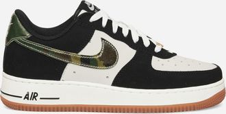 Nike Air Force 1 Low Sneakers White / Black / Gum Med Brown