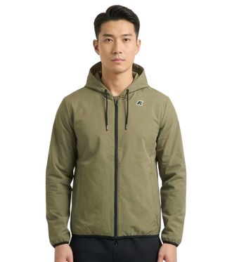 K-Way Green Zip-Up Hoodie