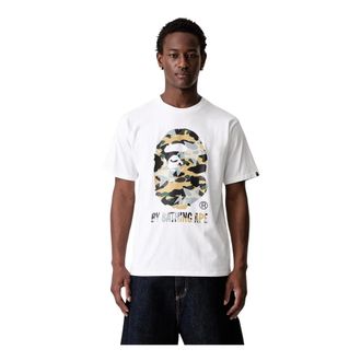 A Bathing Ape A Bathing Ape, Hombre, Camisetas, Blanco, Talla: L