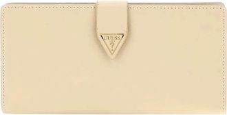 Guess Miriam Wallet - Dames - Portefeuilles - Beige - ONE Size - Leer - Accessoires