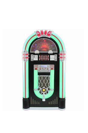 MonsterShop Jukebox Vinyl Record Player & Sound System