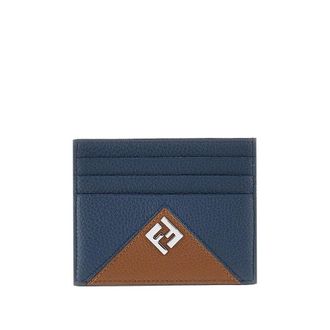 Fendi Fendi Lui grained leather cardholder Man One Size
