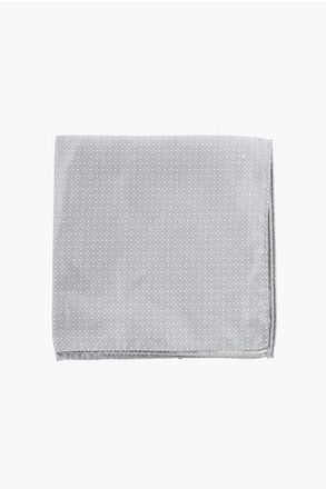 Corneliani CC COLLECTION Patterned Silk Pocket Square size Unica