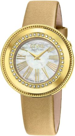Gevril Group Gandria Mother of Pearl Dial Ladies Watch 12121-2