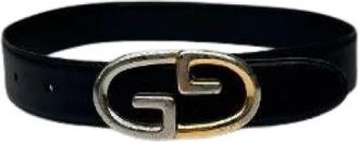 Gucci Pre-owned Belts, female, Black, Size: ONE SIZE Pre-owned Leather Belt