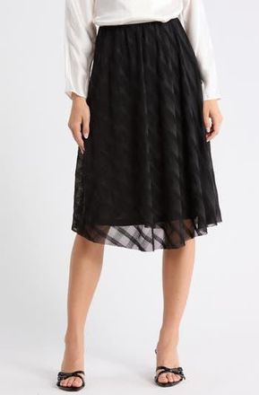 BOSS Effero Midi Skirt in Black at Nordstrom Rack, Size Medium