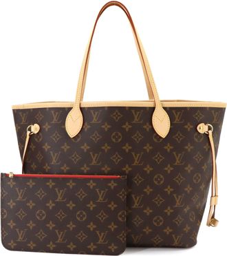 Louis Vuitton Brown Cerise Monogram Monogram Handbag Tote Bag (Pre-Owned)