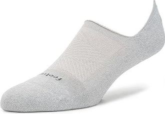 Feetures Elite Invisible Light Cushion Crew Cut Socks Shoes Light Gray : MD (US Mens Shoe 6-8.5 - Womens Shoe 7-9.5), Nylon/Spandex