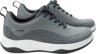 Alegria Womens In8 Comfort Lace Up Sneakers In Grey