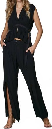 NÜ Denmark Zuri Sleeveless Top In Black