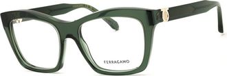 Ferragamo Womens 53Mm Optical Frames