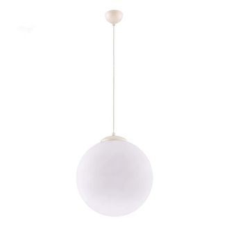 Sollux Lighting L&aacute;mpara colgantes beige acero/vidrio alt. 130 cm