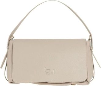 Byblos Tassen, Dames, Beige, ONE Size, Leer, Babylon Bag
