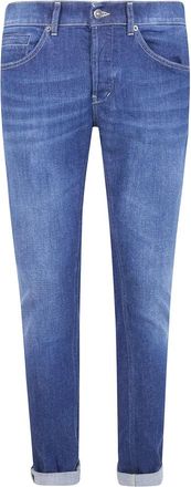 Dondup George Jeans - Heren - Slim Fit Jeans - Blauw - W34 - Denim - Jeans