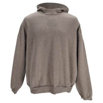 Fear of God Fear of God Essentials Hoodie in Brown Cotton