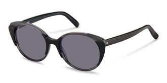 Rodenstock R3316 B164 Womens Sunglasses Black Size 53