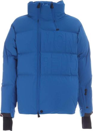 Moncler Arvier Down Jacket - Heren - Winterjassen - Blauw - S - Leer - Jassen