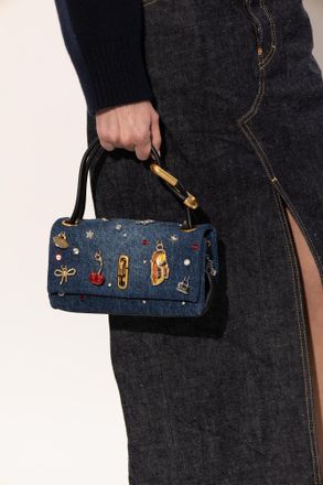 Marc Jacobs Shoulder Bag The Dual Mini, Womens, Navy Blue