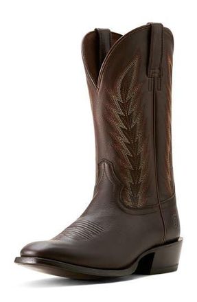 Ariat Willie Western Boot in Bittersweet Chocolate at Nordstrom Rack, Size 12