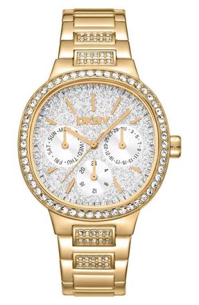DKNY L 084 Bracelet Watch in Silver at Nordstrom