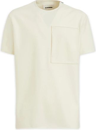 Jil Sander T-Shirt - Heren - T-shirts - Wit - M - Tops