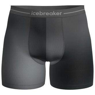 Icebreaker Merino 150 Anatomica Boxers Transition Merinounterw&auml;sche f&uuml;r Herren | grau/schwarz