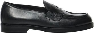 Giuliano Galiano Schoenen, Heren, Zwart, 45 EU, Leer, Sally Penny Loafers