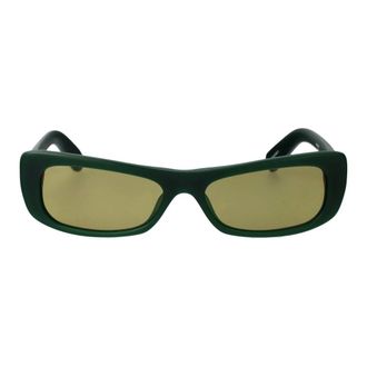 Jacquemus Sunglasses, female, Green, Size: 55 MM Capri Sunglasses