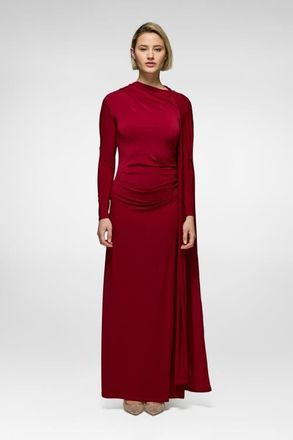 Daska Cape Dress in Wine at Nordstrom, Size X-Large
