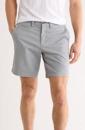 14th & Union Wallin Stretch Twill Chino Shorts in Grey Monument at Nordstrom Rack, Size 38