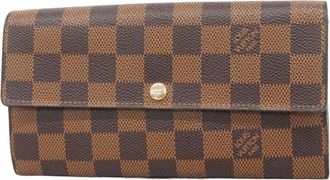 Louis Vuitton Ebene Long Wallet (Bi-Fold) (Pre-Owned)