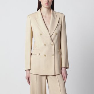 P.A.R.O.S.H. Champagne double-breasted jacket