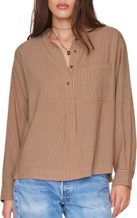 Xirena Womens Makenzie Top In Fawn Stripe