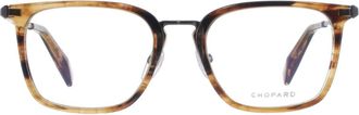 Chopard Demo Square Unisex Eyeglasses VCH328 06YH 52