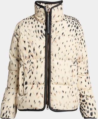 Moncler Rayonnant Down-Fill Puffer Vest Jacket
