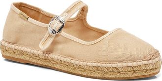 Free People Oasis Mary Jane Espadrille in Sunstone Sand at Nordstrom, Size 6