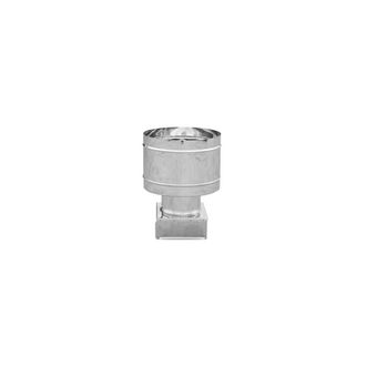 OEM Fumaiolo 4 Venti Base Quadra Acciaio Inox Misura: Mm 420x420