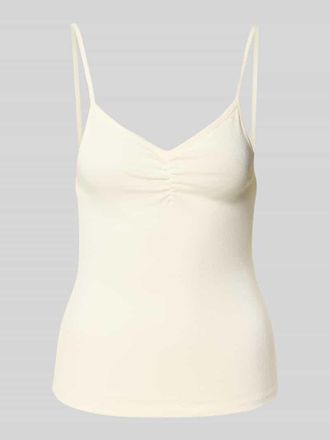 Only Slim Fit Tr&auml;gertop aus reiner Baumwolle Modell CARLOTTA in Offwhite, Gr&ouml;&szlig;e XL