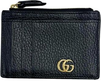 Gucci Pre-owned Wallets, female, Black, Size: ONE SIZE Pre-owned Leather wallets