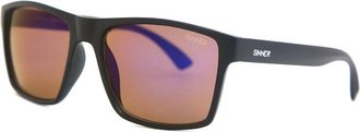 Sinner Grail SISU-850-10-48 Mens Sunglasses Black Size 55