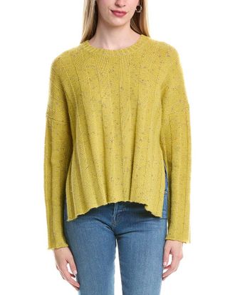 Autumn Cashmere Ribbed Wool-Blend Sweater