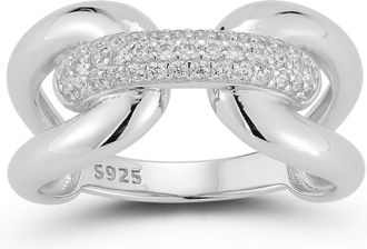 Glaze Jewelry Sterling Silver Bold Link Ring